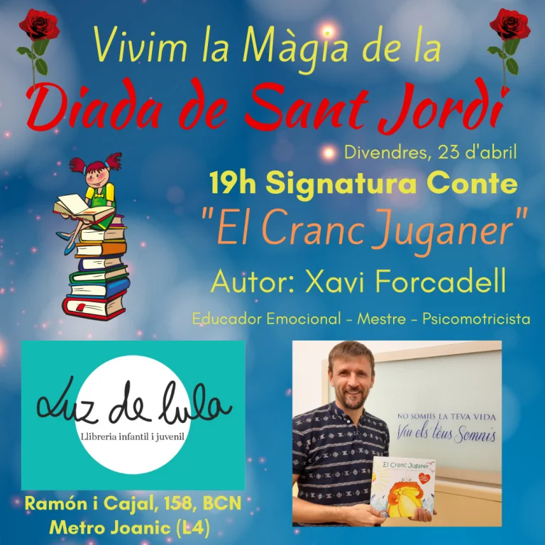 Presentación Sant Jordi Llibreria Luz de Lula de Barcelona