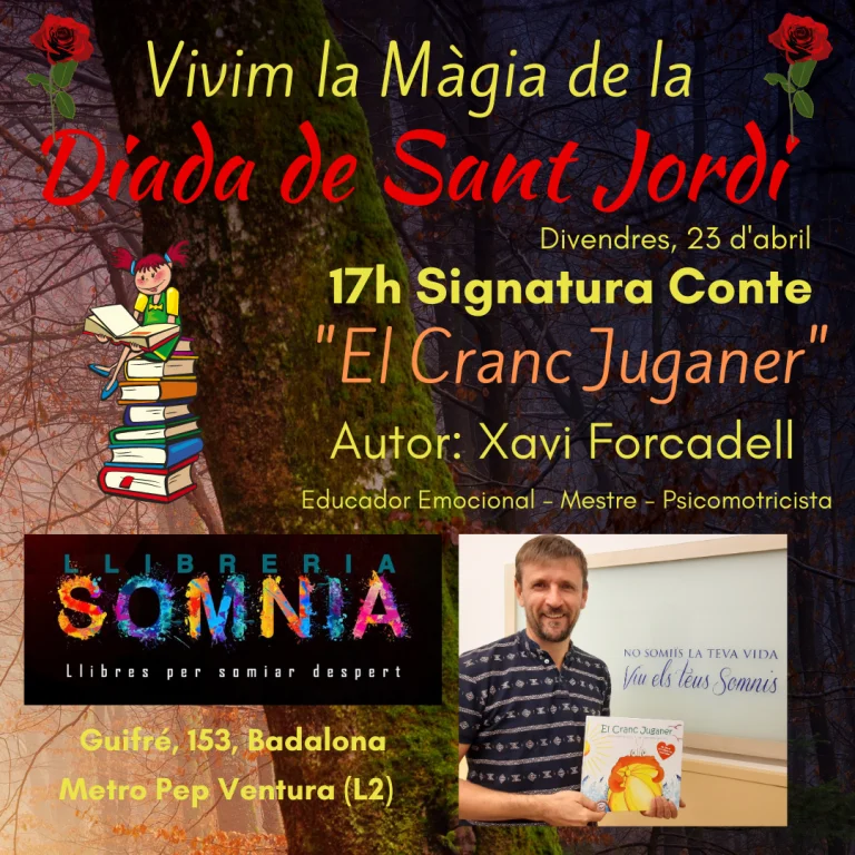Presentación Sant Jordi Llibreria Somnia de Badalona